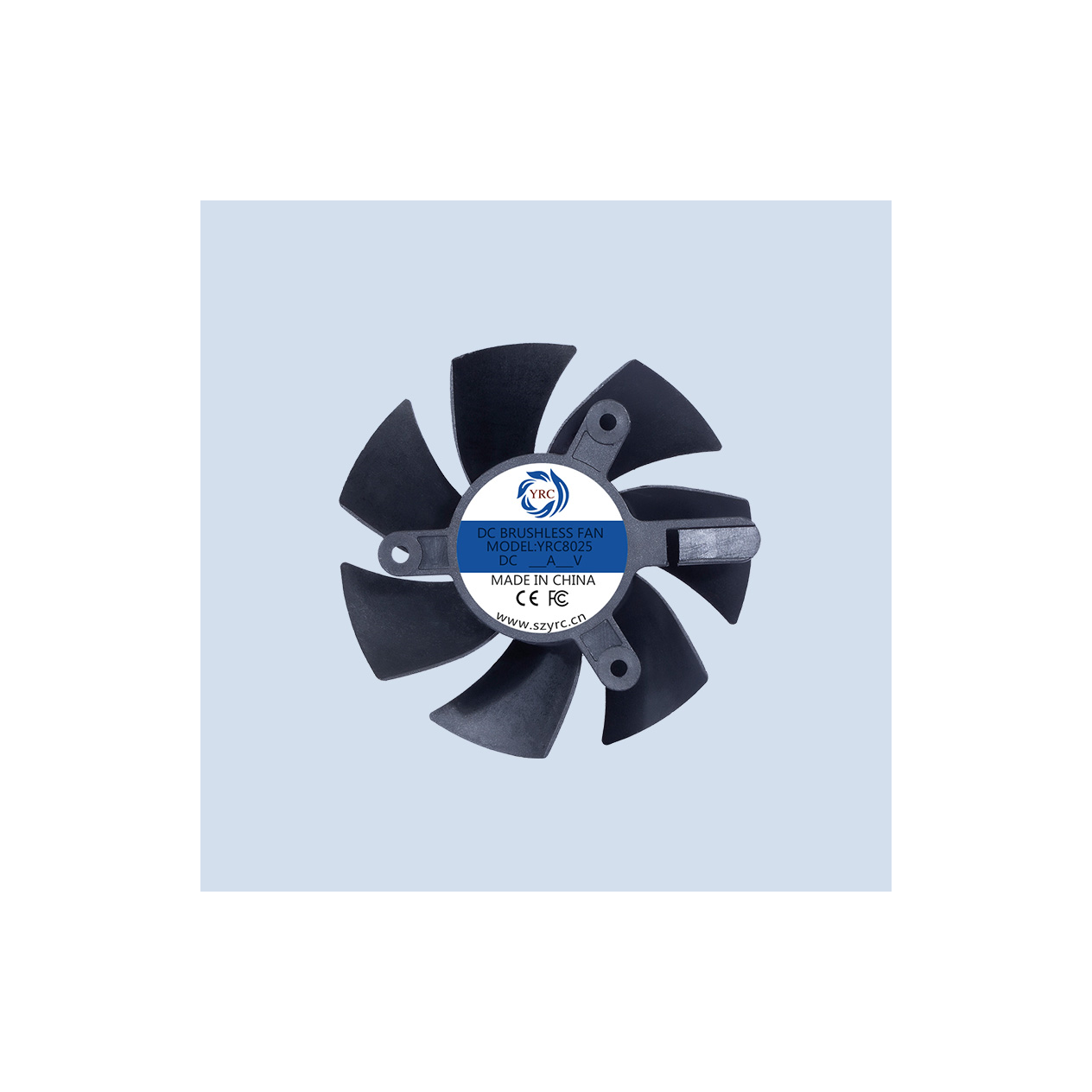 8025 bracket fan